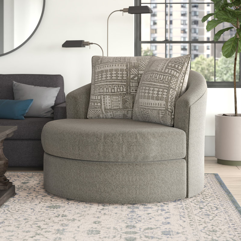 Greyleigh™ Aberdeen Swivel Chair and a Half & Reviews Wayfair